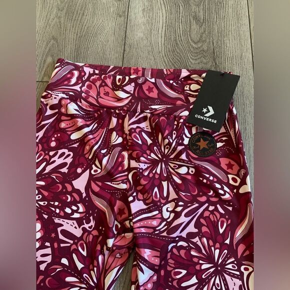 Converse girls madder pink leggings - Picture 3 of 3